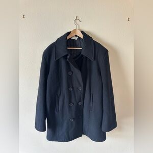 Vintage Men’s Navy Pea Coat Size 46